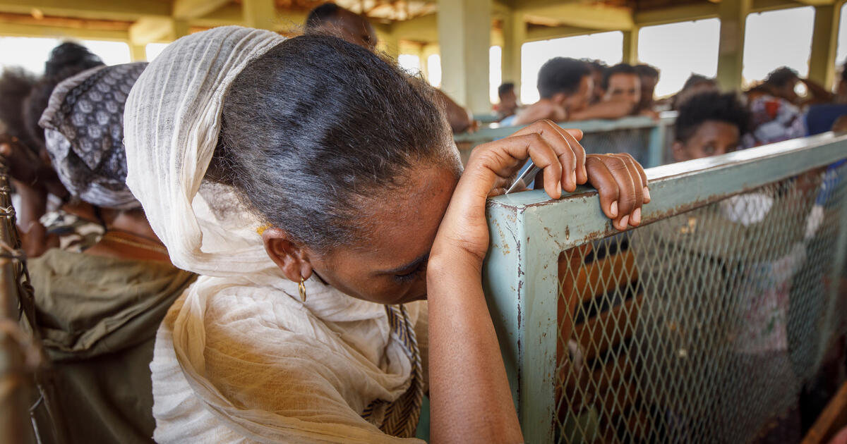 Personas Eritreas Refugiadas Se Encuentran Atrapadas En El Conflicto En