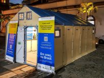 Exposição “Em casa, no Brasil” convida visitante a conhecer casas utilizadas pelo ACNUR para abrigar venezuelanos em Roraima