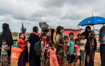 Período de monções ameaça refugiados Rohingya em Bangladesh