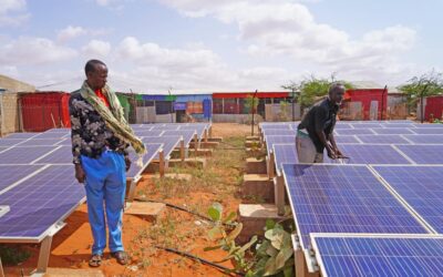Cooperativas solares fornecem energia e renda a refugiados e comunidade local na Etiópia
