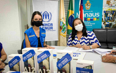 Com apoio do ACNUR, Manaus fortalece assistência social e psicossocial a pessoas refugiadas, migrantes e brasileiros
