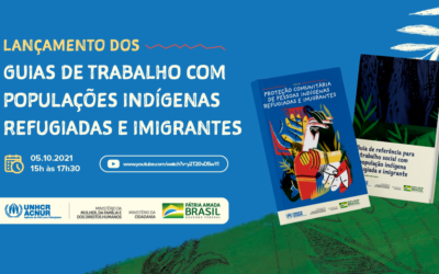 Cartilhas promovem proteção adequada à cultura de refugiados e migrantes indígenas da Venezuela no Brasil