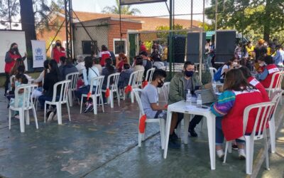 ACNUR, agentes comunitários e parceiros fazem em São Paulo mutirão de atendimento a pessoas refugiadas e migrantes