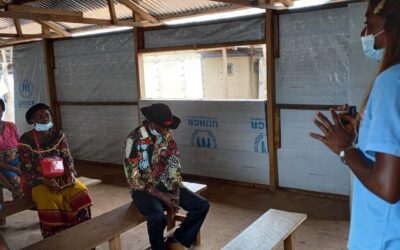 Esperança em Angola: refugiados recebem vacinas contra COVID-19