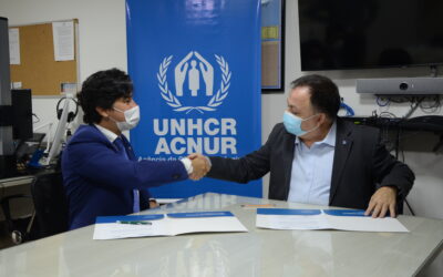 DPU e ACNUR renovam parceria para garantir direitos de pessoas refugiadas
