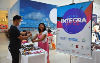 Feira IntegraArte apresenta empreendedores brasileiros e venezuelanos em exposição cultural em Boa Vista