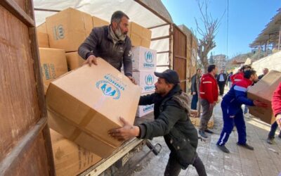 Ajuda vital chega aos sobreviventes do terremoto na Síria que – novamente – perderam tudo