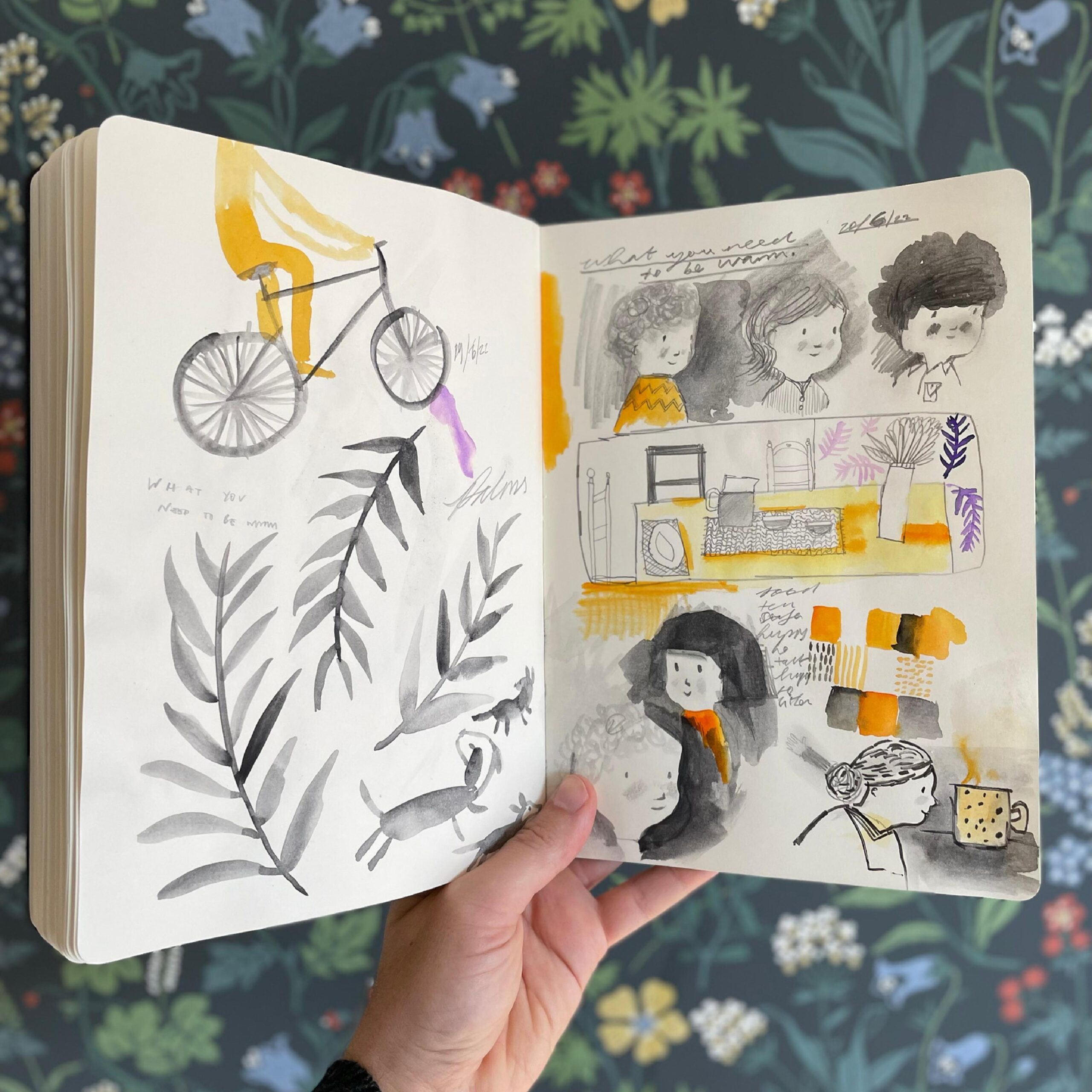 Livro Do que você precisa para se aquecer, escrito por Neil Gaiman, é ilustrado por treze artistas