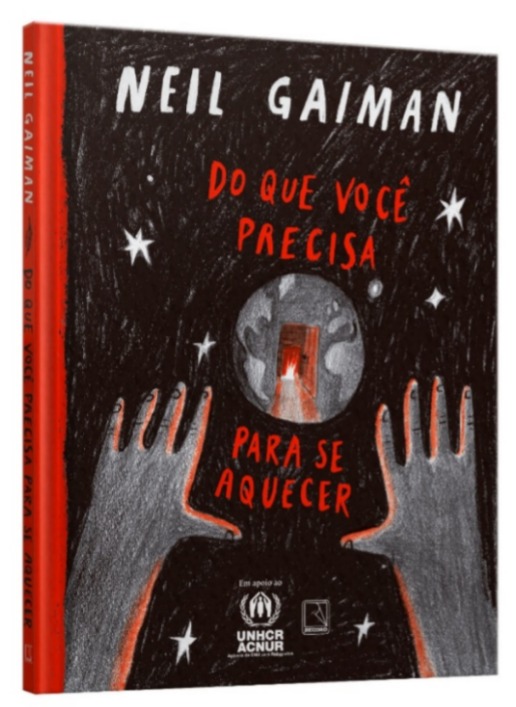 Livro Do que você precisa para se aquecer, escrito por Neil Gaiman, lança dia 13 de junho no Brasil