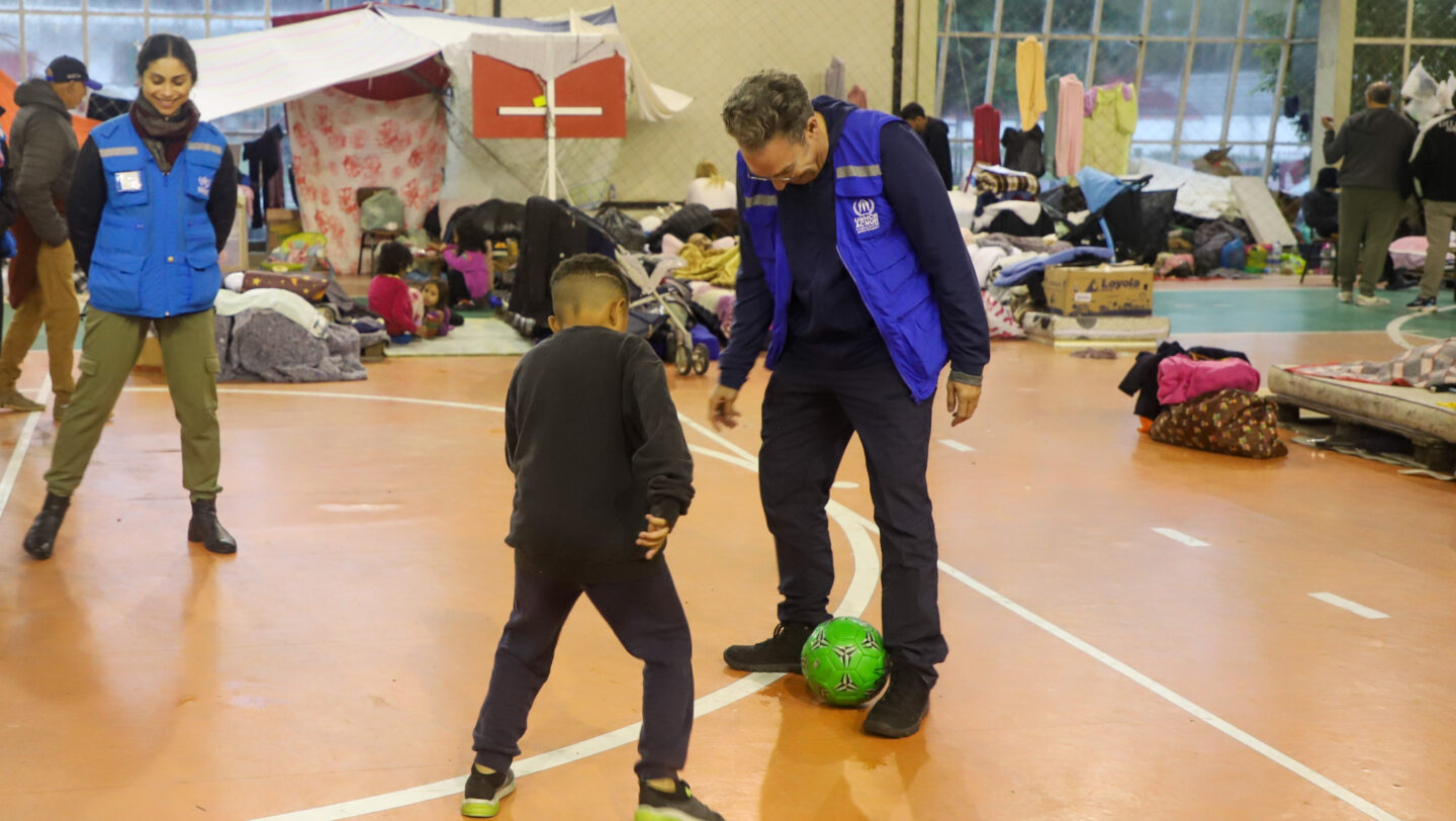 Brazil. UNHCR supports management of temporary shelters and needs of the population in Rio Grande do Sul