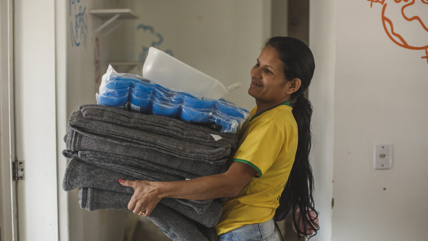 Brazil. Flood-affected Brazilians and refugees in Rio Grande do Sul celebrate World Refugee Day