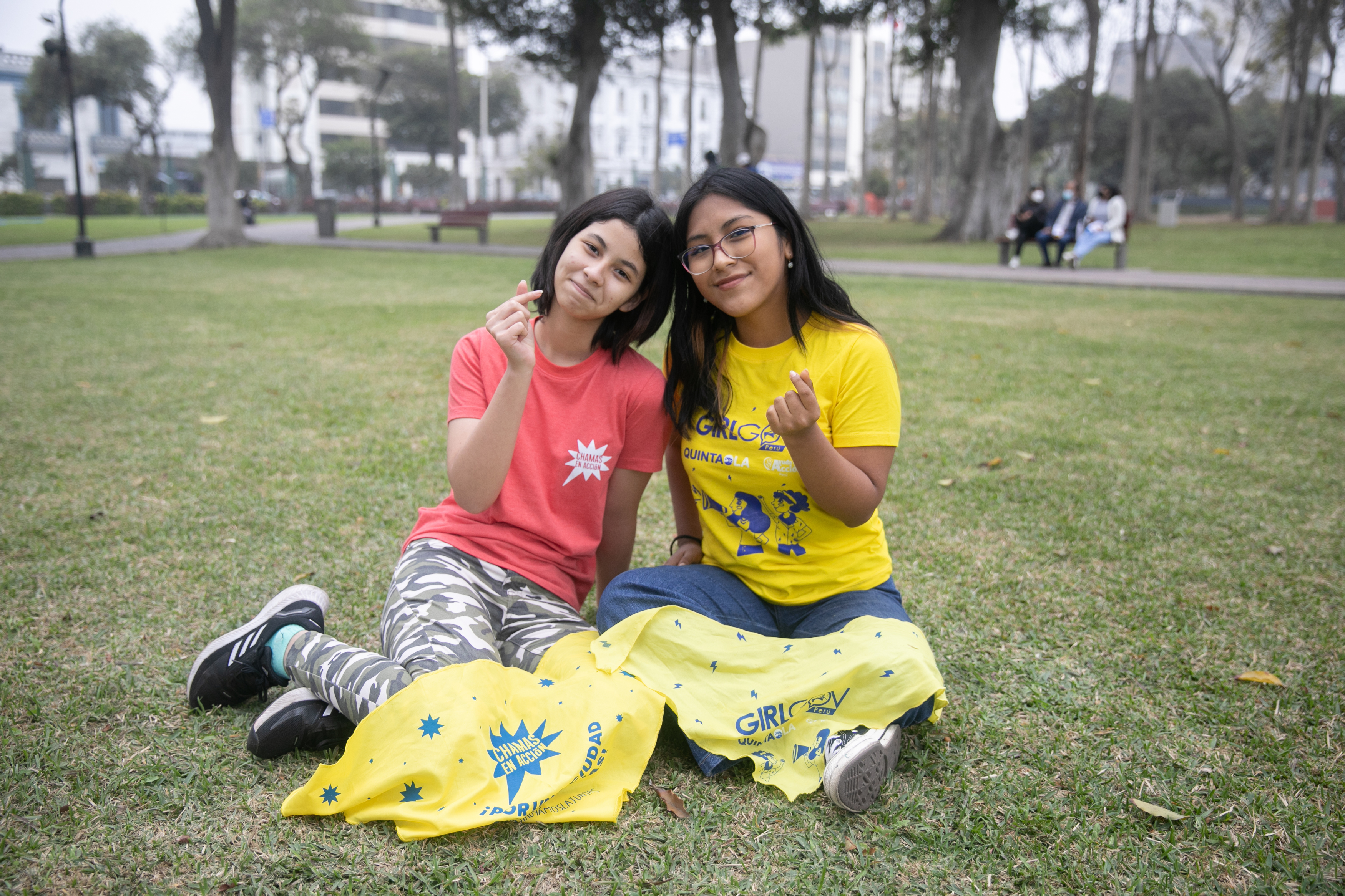 Jóvenes peruanas y venezolanas se unen en una campaña por el cambio social  | ACNUR