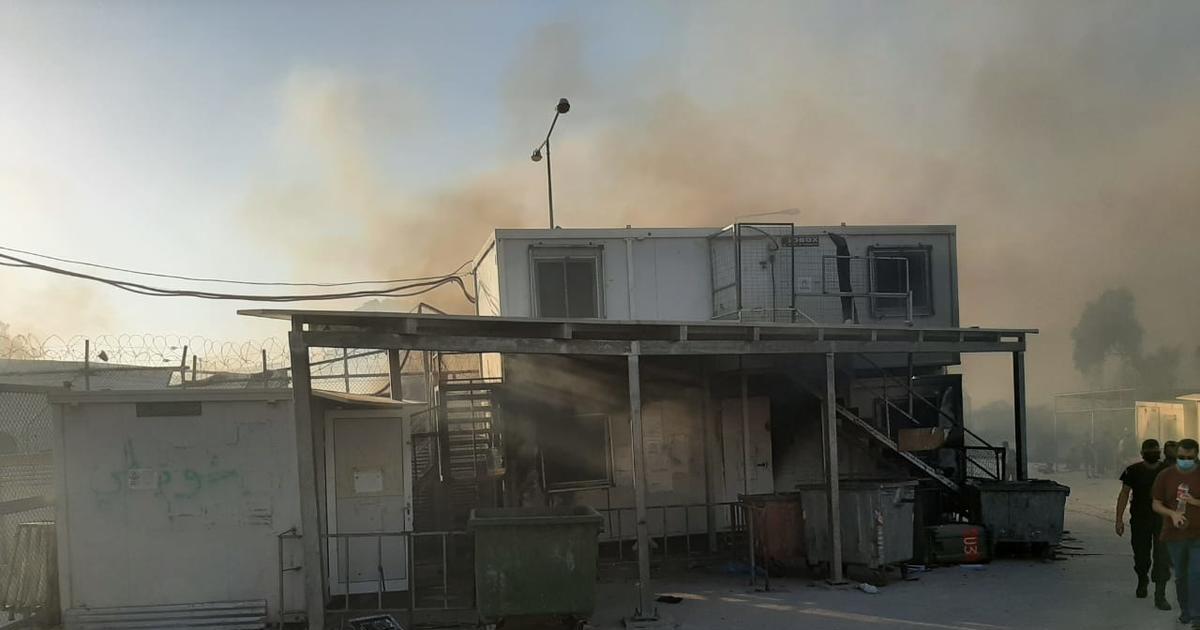 ACNUR, Conmocionado Por Los Incendios En El Centro De Asilo De Moria ...